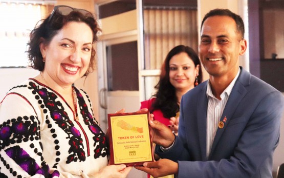 Visit from Asia Pacific Broadcasting Union (ABU), Head of Radio